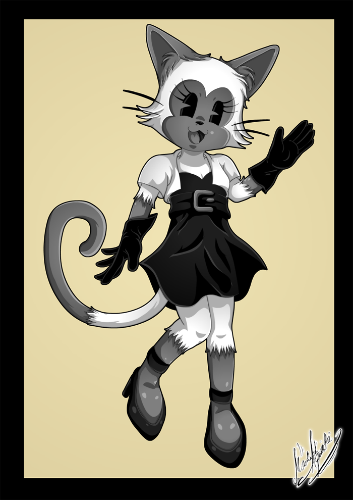 Commission: Stella the cat