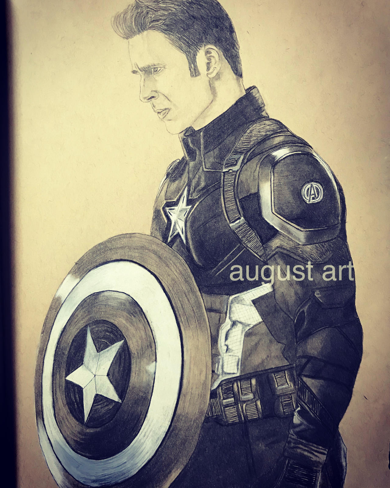 Captain America Steve Rogers By AugustArt00 On DeviantArt captain-america-steve-rogers-by-augustart00-on-deviantart