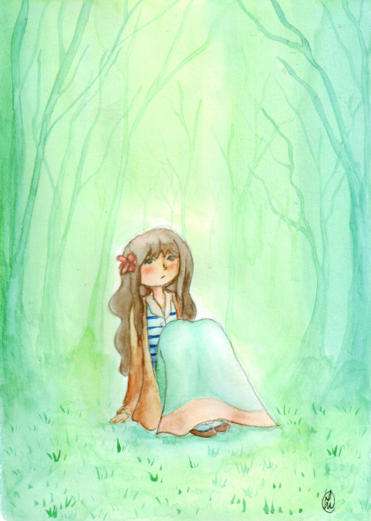 The forest girl