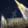 Stephansdom bei Nacht