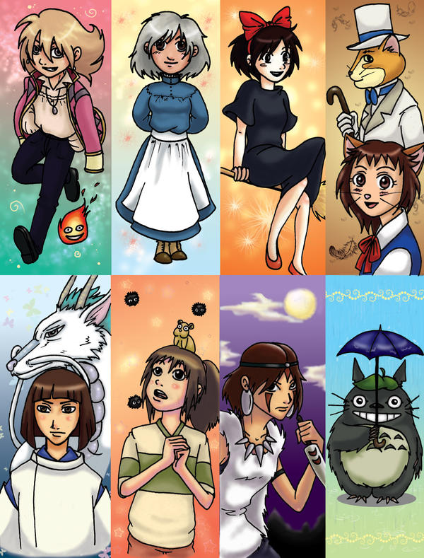 Miyazaki Bookmarks