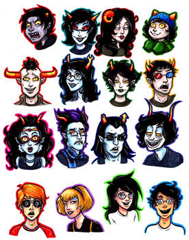 Homestuck Busts