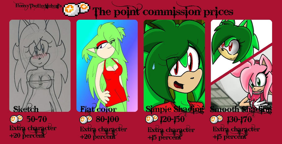 Point Commission Prices [OLD]