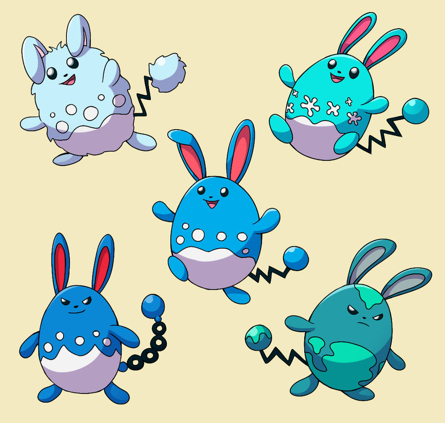 PokemonSubspecies: Azumarill by CoolPikachu29 on DeviantArt