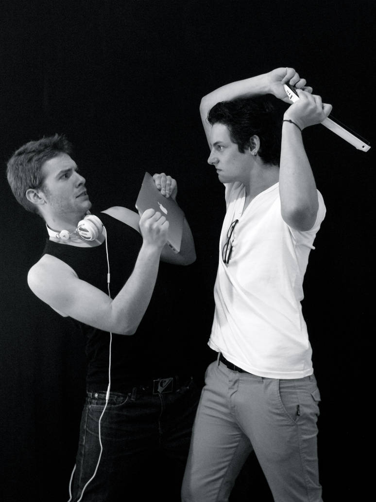 computer fight by Bathorypix on DeviantArt