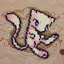 Mew Perler Bead Art // Pokemon 