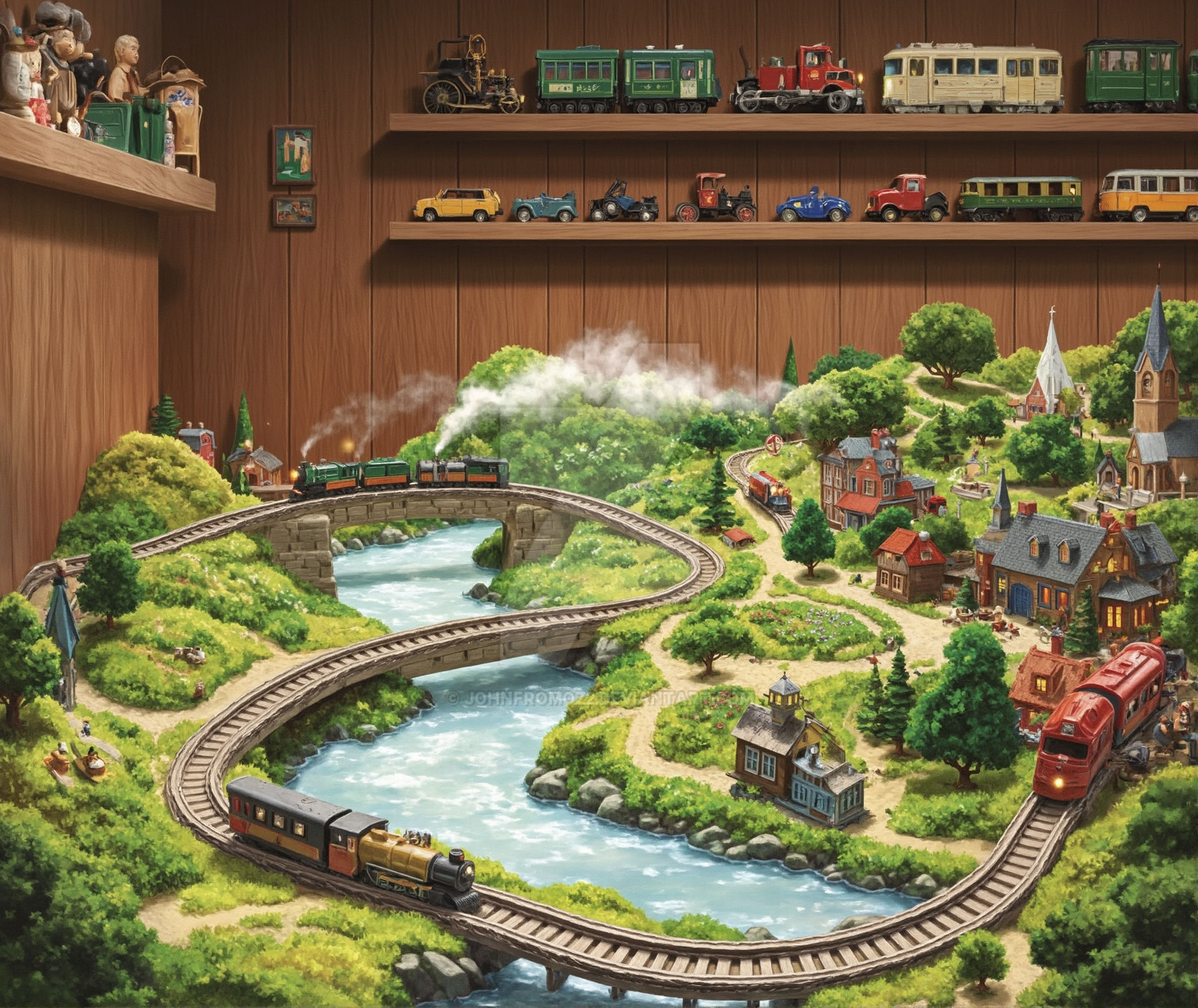 train set