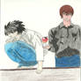 L and Light Yagami -Death Note