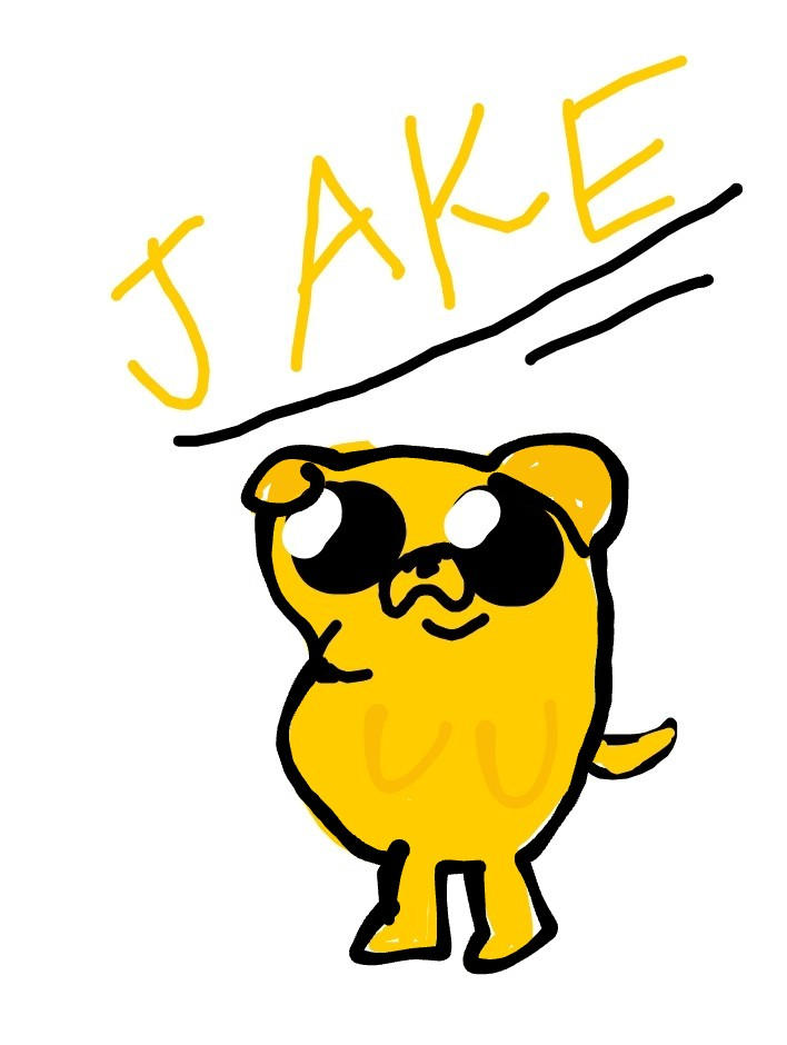 Jake the Dog~Adventure Time by TotalDramaVera4 on DeviantArt