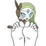 Meloetta's Feet