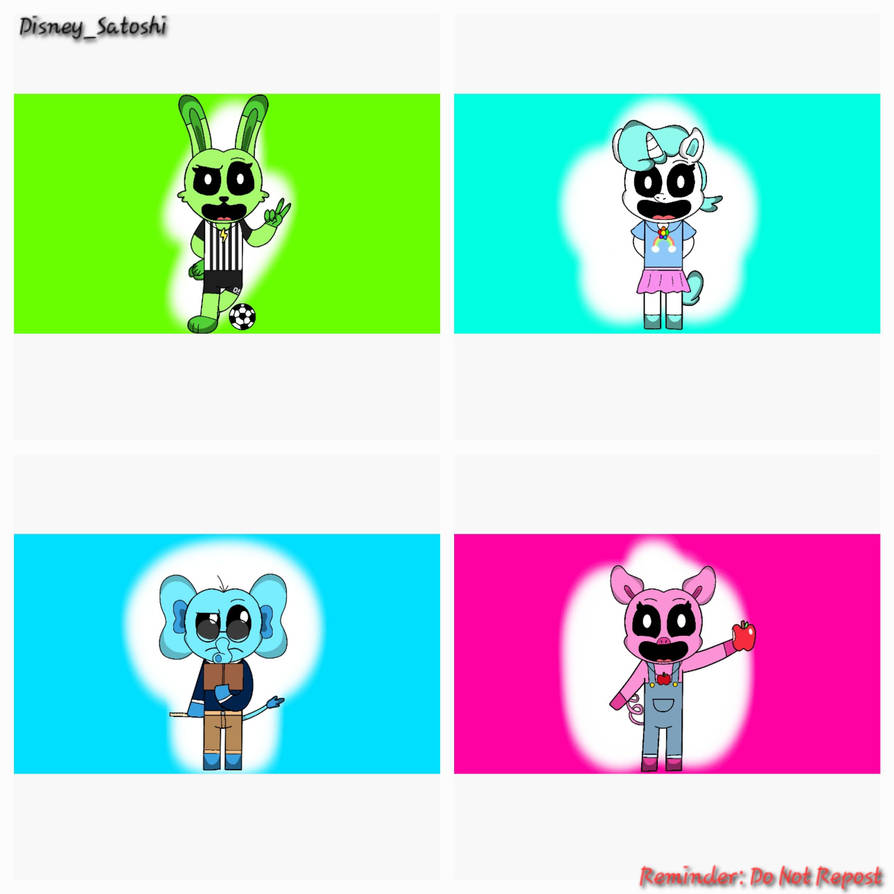 Smiling Critters Outfit #2 by DisneySatoshi on DeviantArt