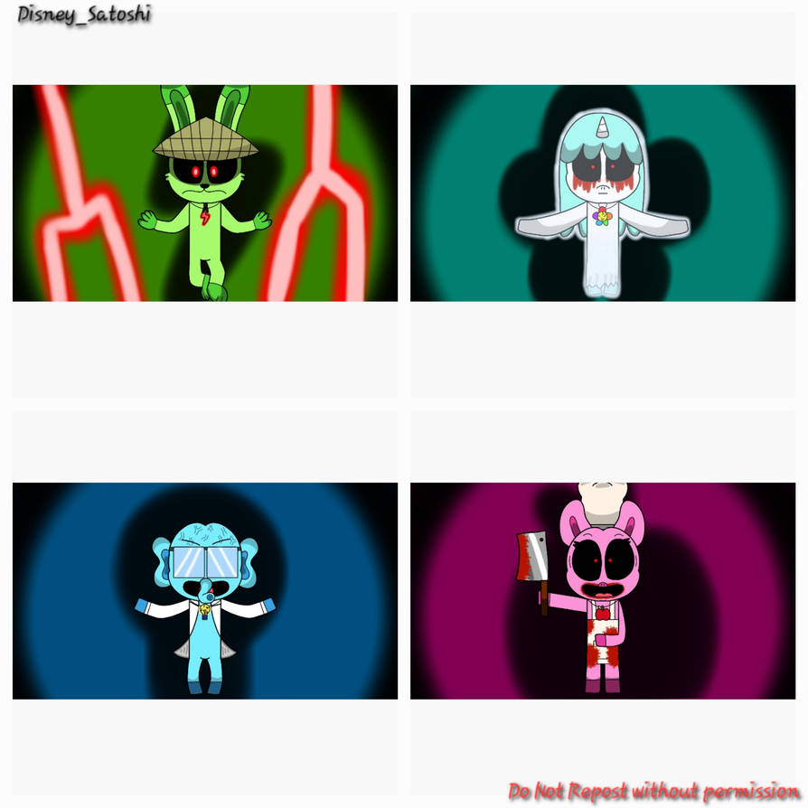 Dark Critters Dark Critters (Smiling Critters AU 2/2) by DisneySatoshi on DeviantArt