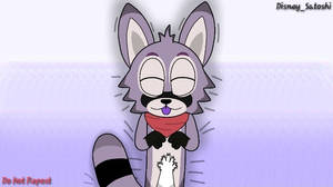 Raccon Tummy Rub (Indigo Park Fanart)