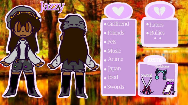 this is my main oc jazzy :3