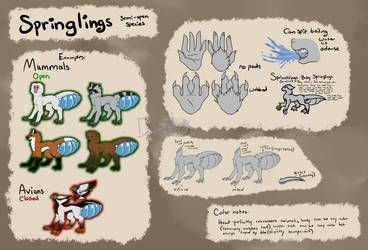 Springlings: A Semi-Open Species