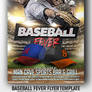 Baseball Fever Night Flyer Template