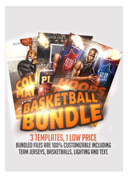 Basketball Flyer Template Bundle