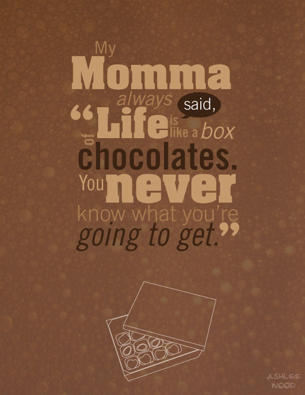 Life Is Like A Box Of Chocolates By Leftxxbehind On Deviantart
