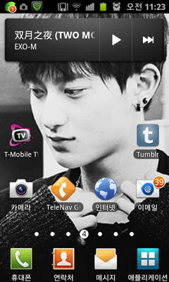 My boring homescreen