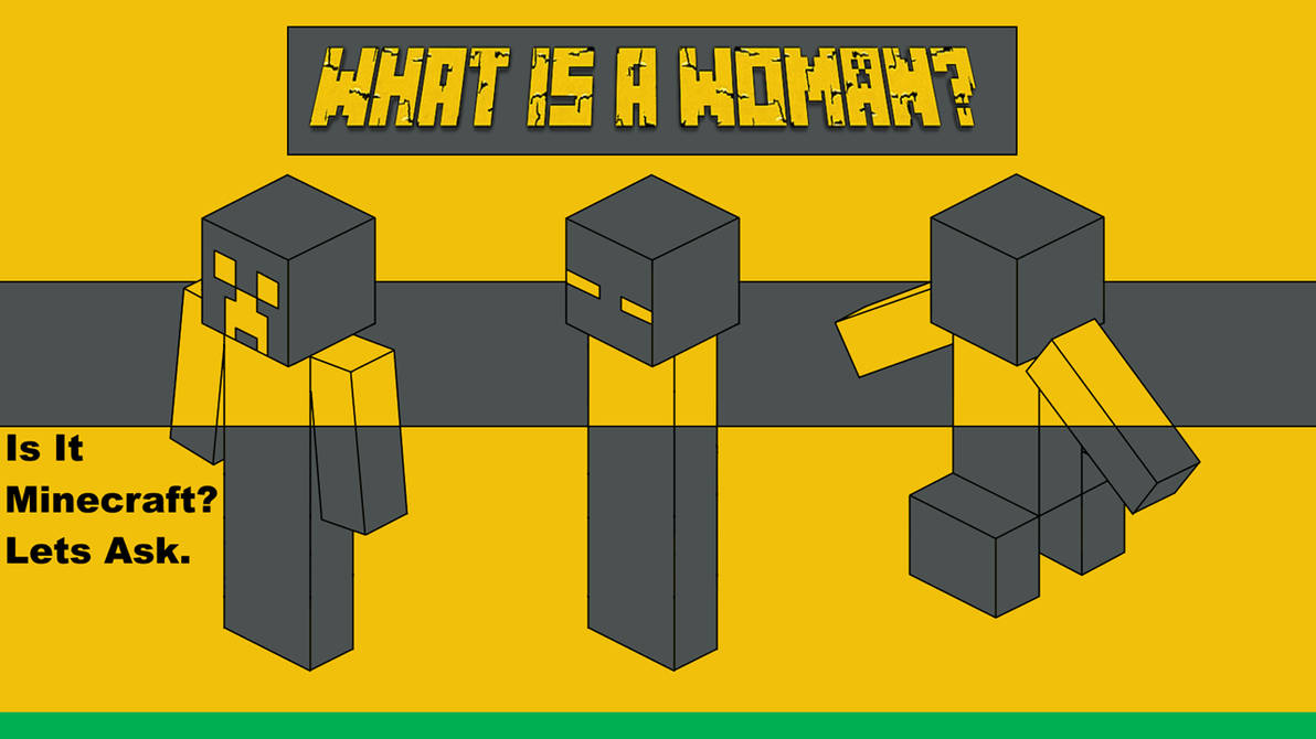 Minecraft: What is a woman? by NatorGreen7000 on DeviantArt