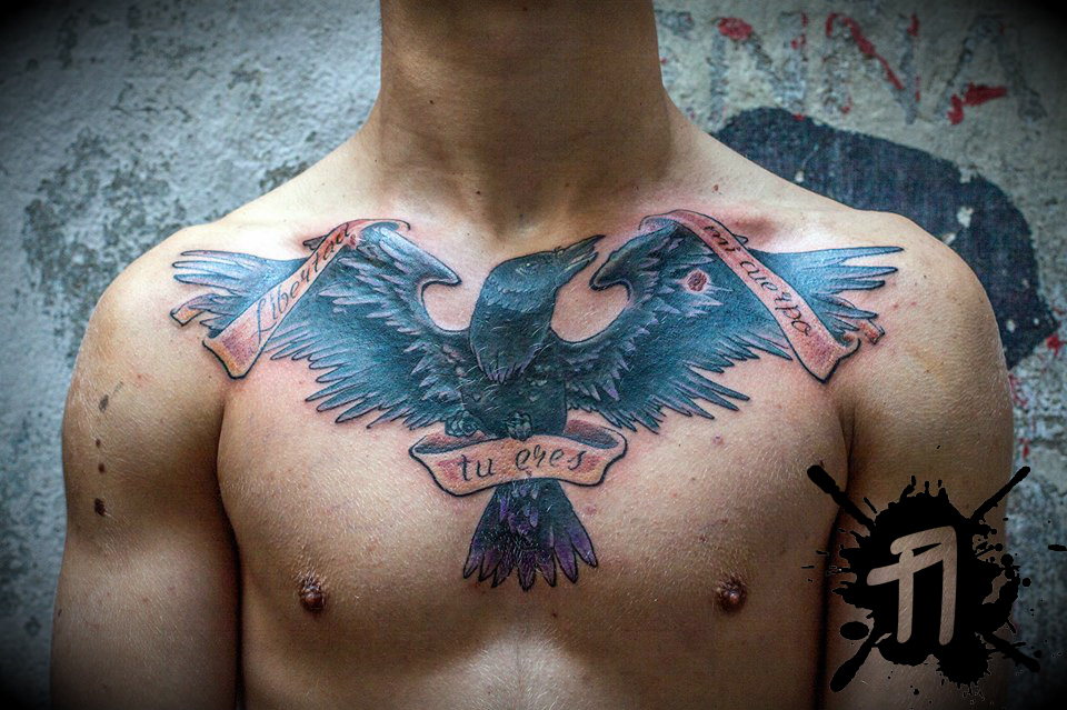 crow tattoo by ArturNakolet on DeviantArt