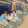 Dinner in Dining Car