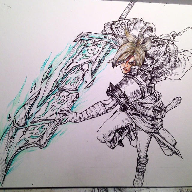 Draw Riven From D2 RIVEN by darkan3169 on DeviantArt