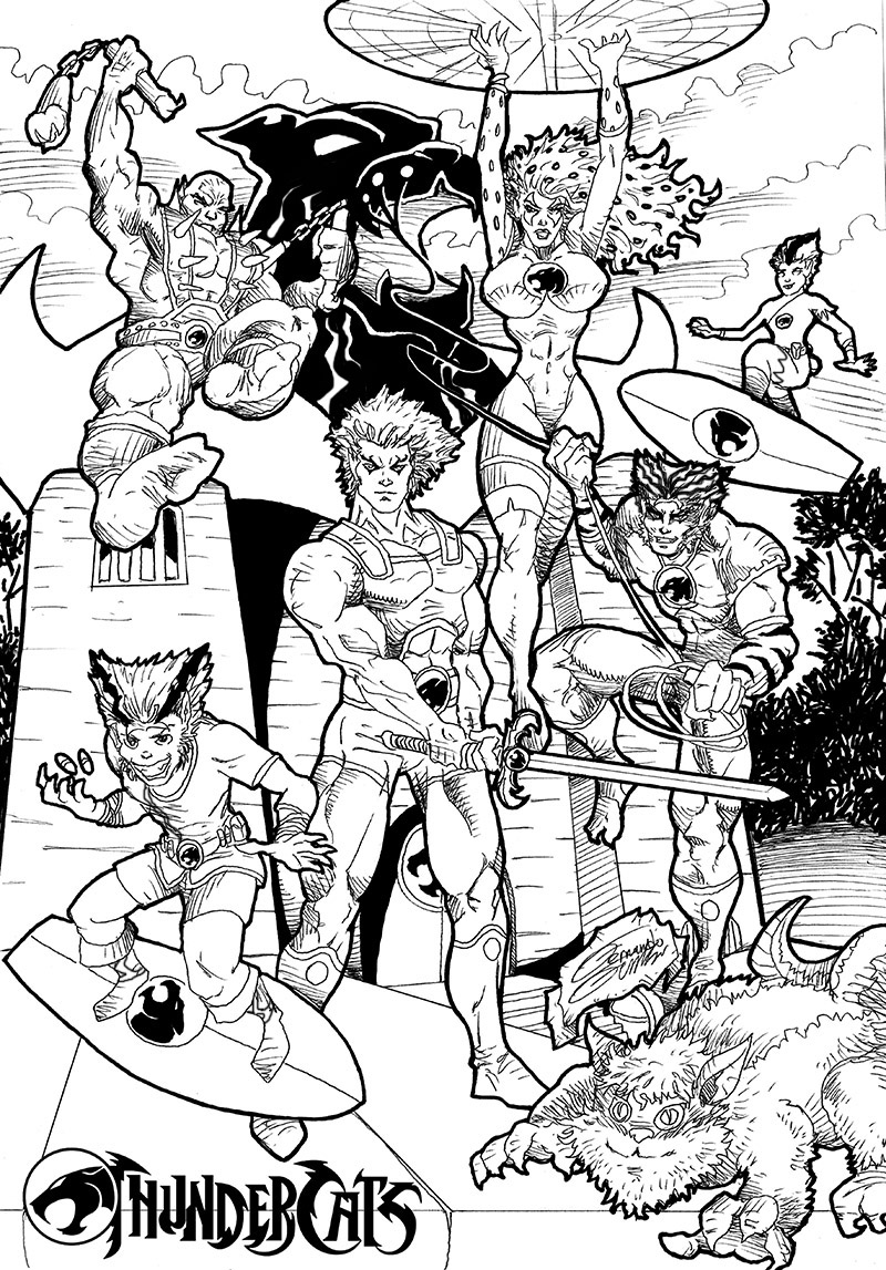 THUNDERCATS Lineart