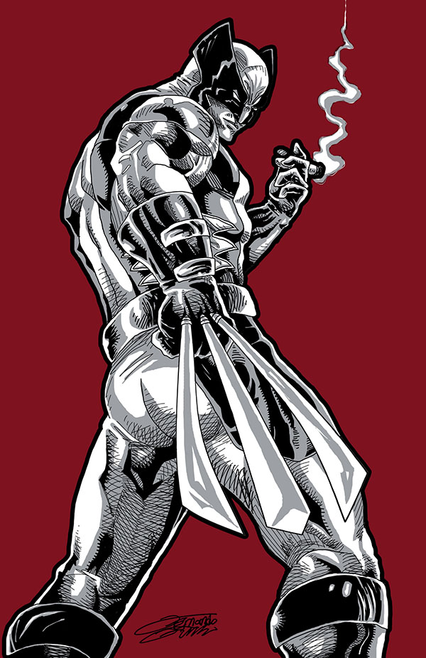 WOLVERINE Red by VAXION