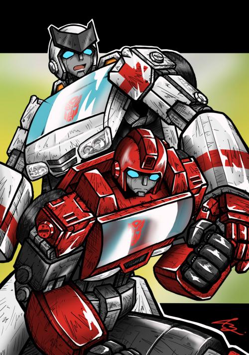 Ironhide and Ratchet