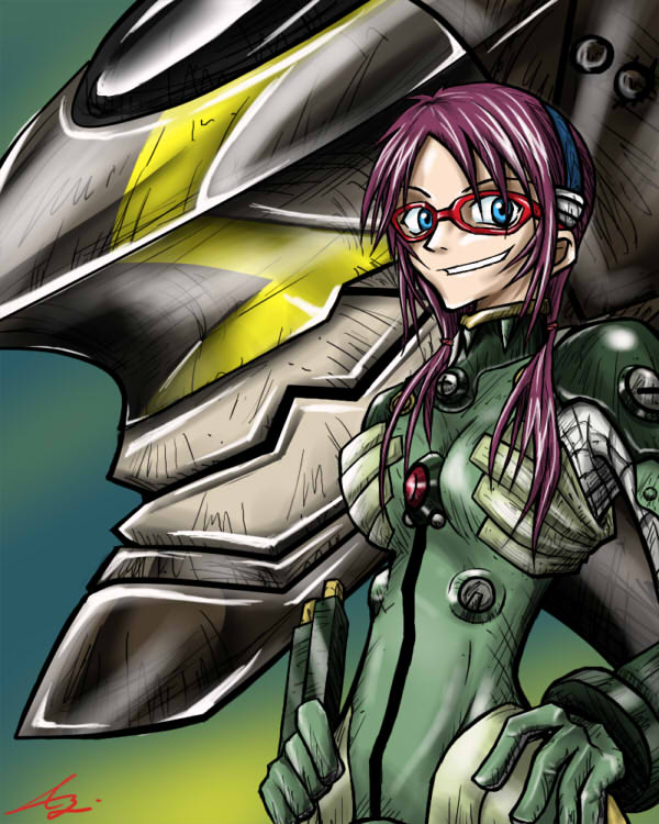 Makinami Mari by Colza666 on DeviantArt