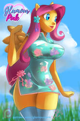 Fluttershy chinese dress