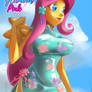 Fluttershy chinese dress