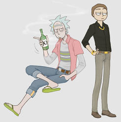 FP Rick and BQ Morty