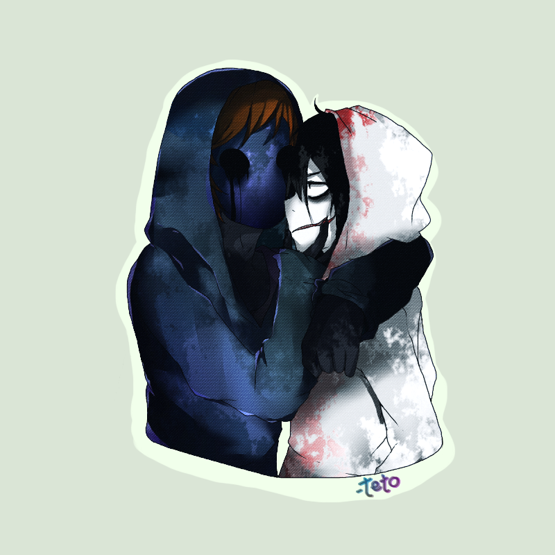 Eyelessjack X Jeff The Killer By Tetomokun On Deviantart