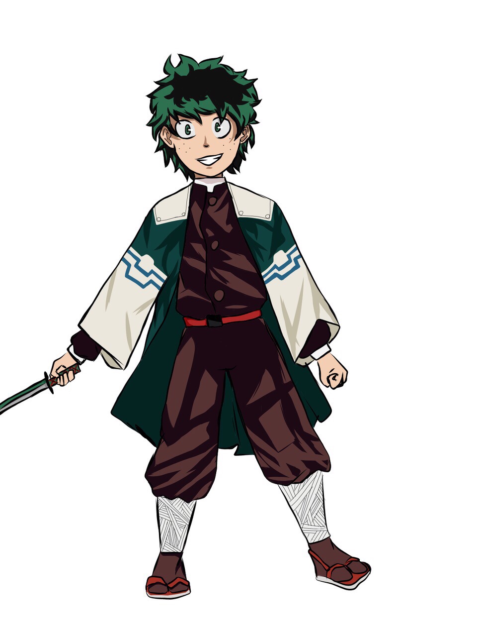 Midoriya Izuku As A Demon Slayer By Ciriltriestodraw On DeviantArt midoriya-izuku-as-a-demon-slayer-by-ciriltriestodraw-on-deviantart