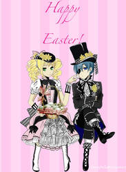 Ciel and Lizzy - Happy Easter