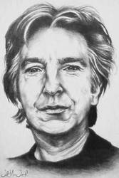 Alan Rickman by LeahRosslyn