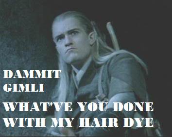 Grumpy Legolas