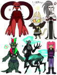 Monster Adopts (5/6 Open) by snooggs