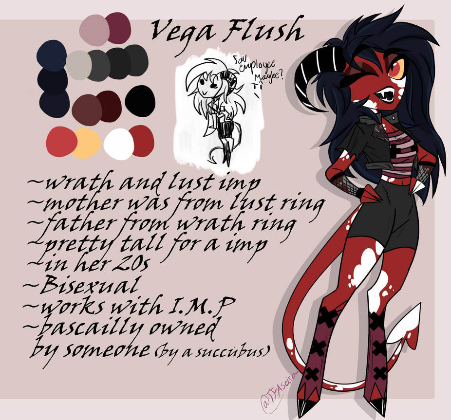 Helluva boss impsona/oc by TFAseira on DeviantArt