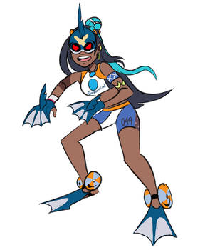 SUPER SWIMMER SHARPEDO NESSA