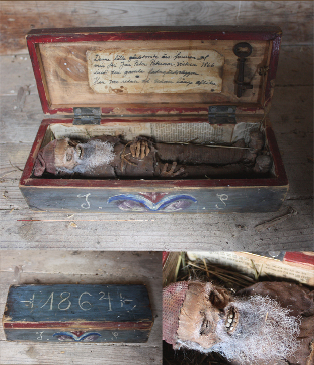 Mummified Swedish 'Hustomte'