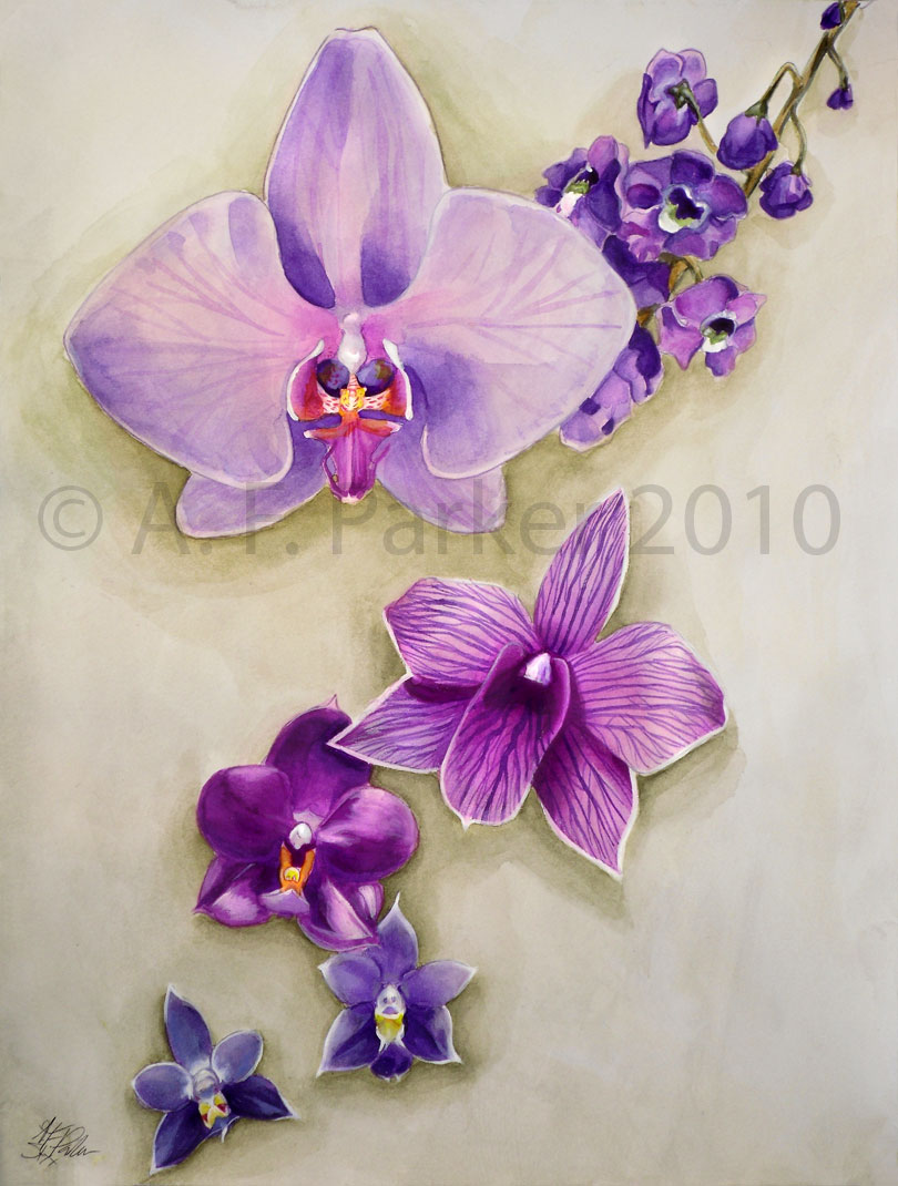 Orchid - Polymer Clay Flowers by SaisonRomantique on DeviantArt
