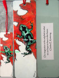 Dendrobates auratus Bookmark