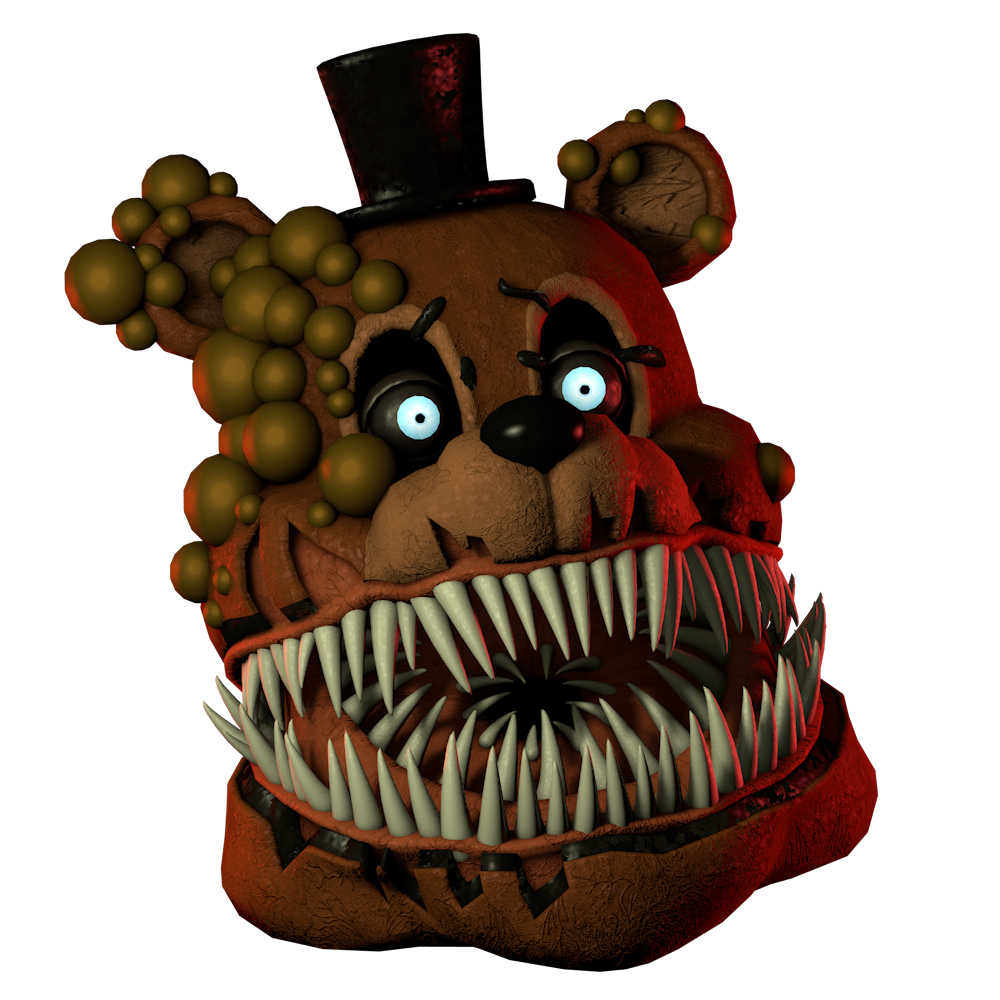 Twisted Freddy Head By 3d Darlin On Deviantart