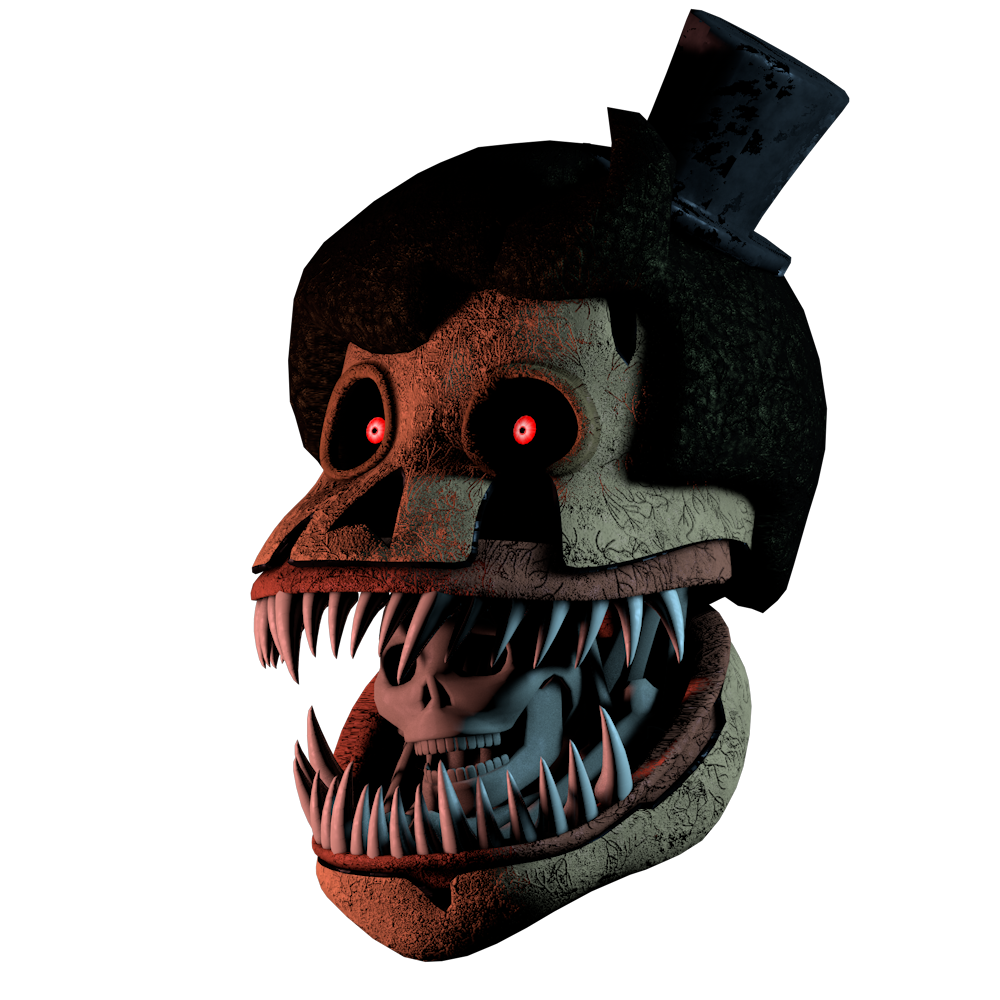 Molten Freddy (Head Wip) by 3D-Darlin on DeviantArt