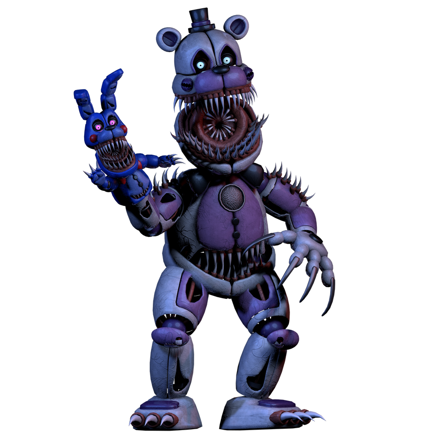 Contorted Freddy Twisted Funtime Freddy (commission) by 3D-Darlin on DeviantArt