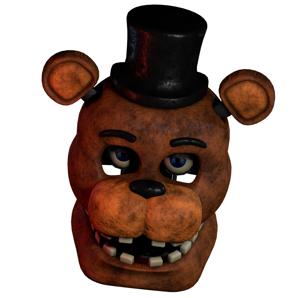 Withered Freddy v1 Head Render by 3D-Darlin on DeviantArt