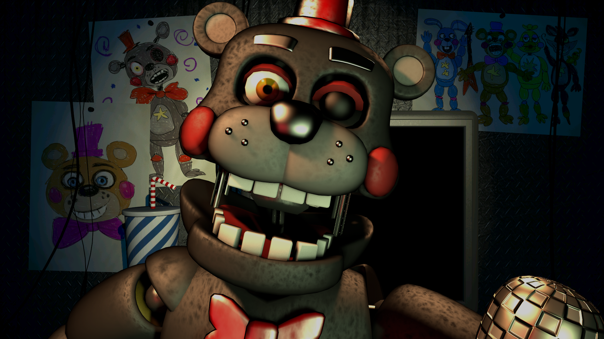 Lefty Custom Jumpscare Render.